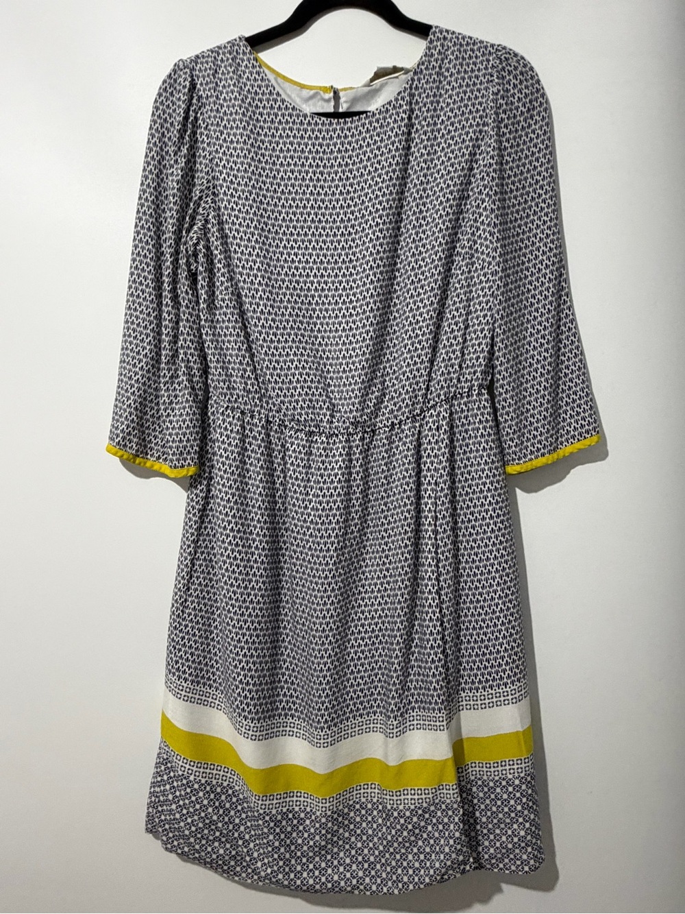 Boden Midi Dolly Faux Wrap Printed Dress Size